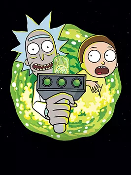Imagem do Desenho Rick and Morty.