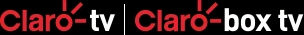 Logo Claro tv + Claro box tv