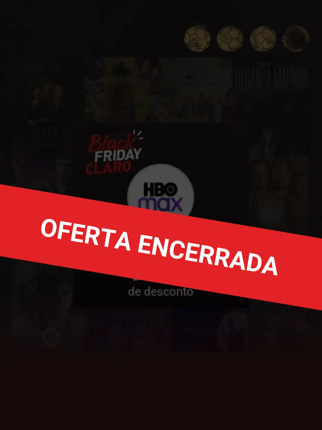 HBO Max BLACK FRIDAY – OFERTA EXCLUSIVA 