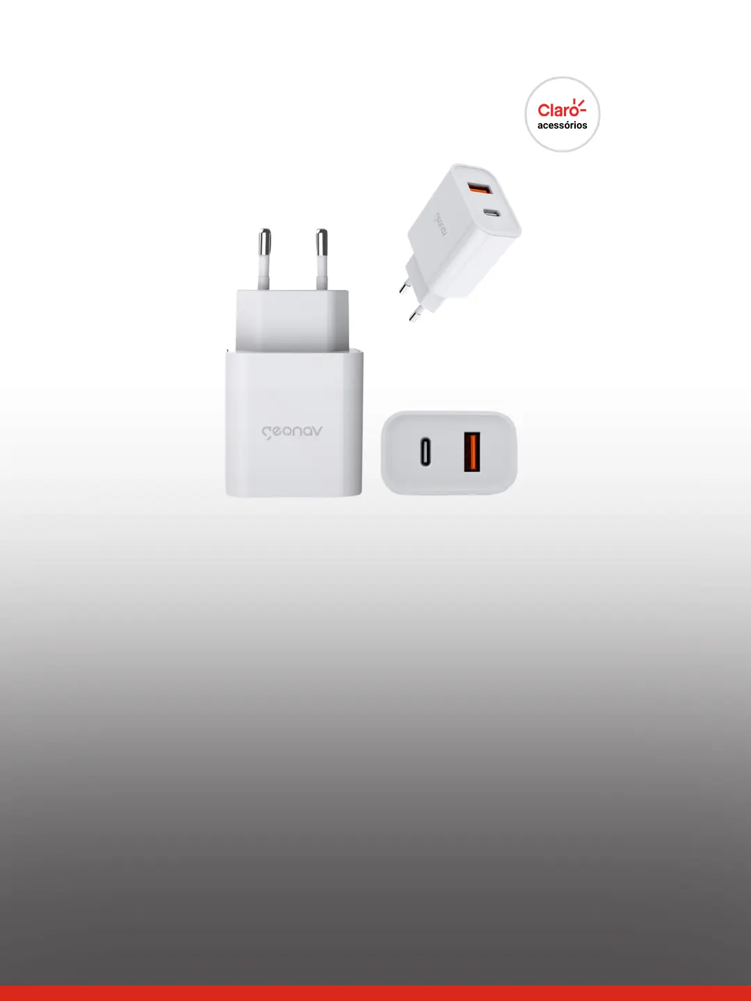 Compre Acessórios na Claro: Fone de Ouvido, Headphone e Carregador