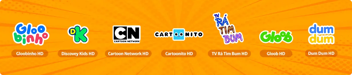 Canais Infantis da Claro tv+