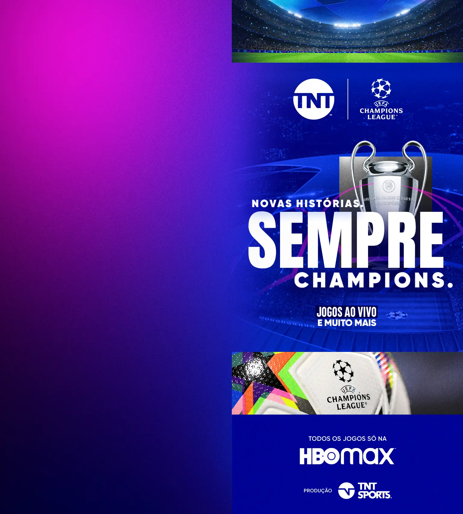 HOJE TEM MAIS UEFA Champions League! - TNT Sports Brasil