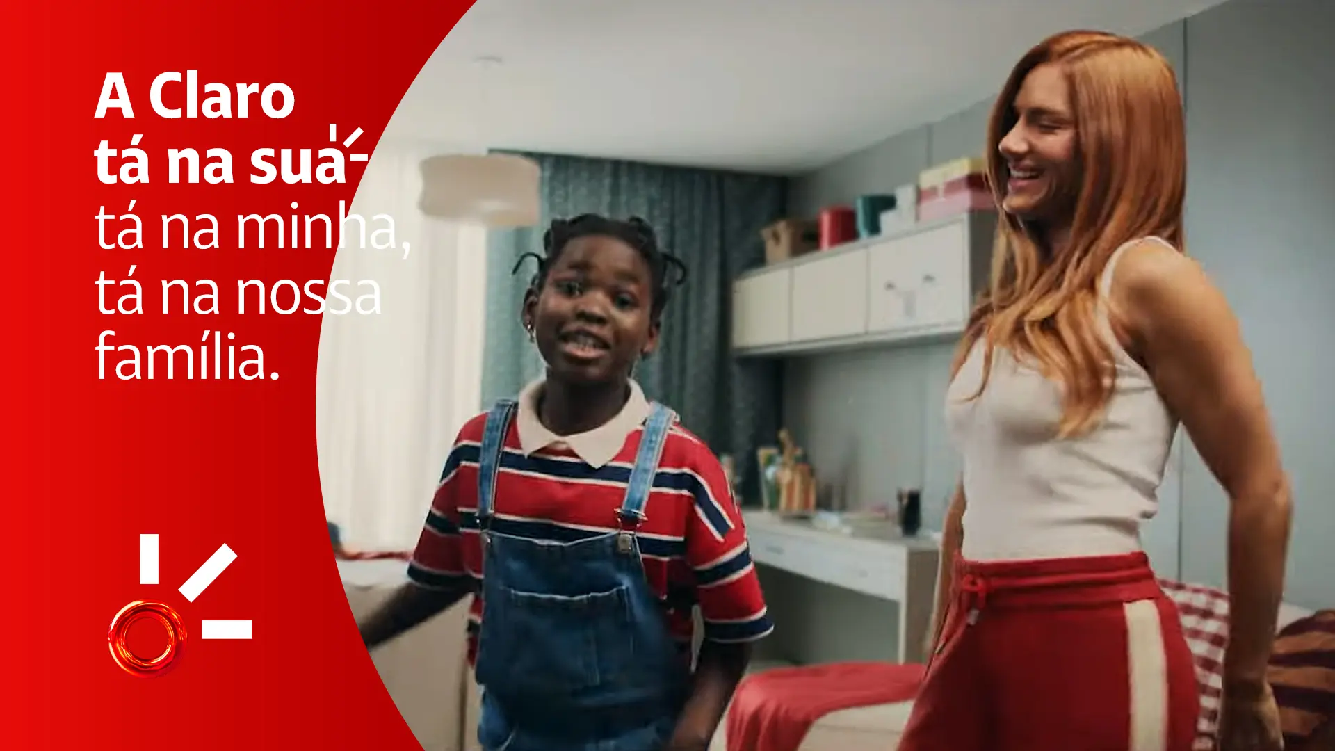 A Claro tá na sua, tá na minha, tá na nossa.