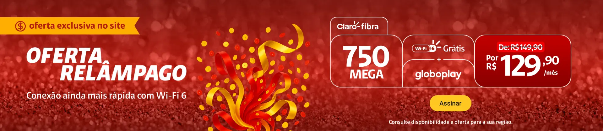 oferta relâmpago internet banda larga