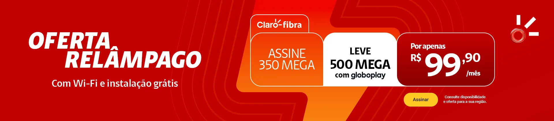 oferta relâmpago internet banda larga