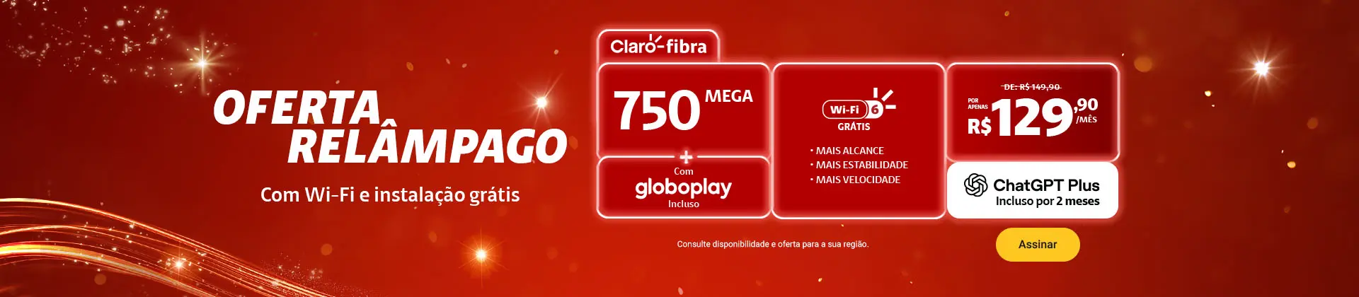 oferta relampago internet banda larga