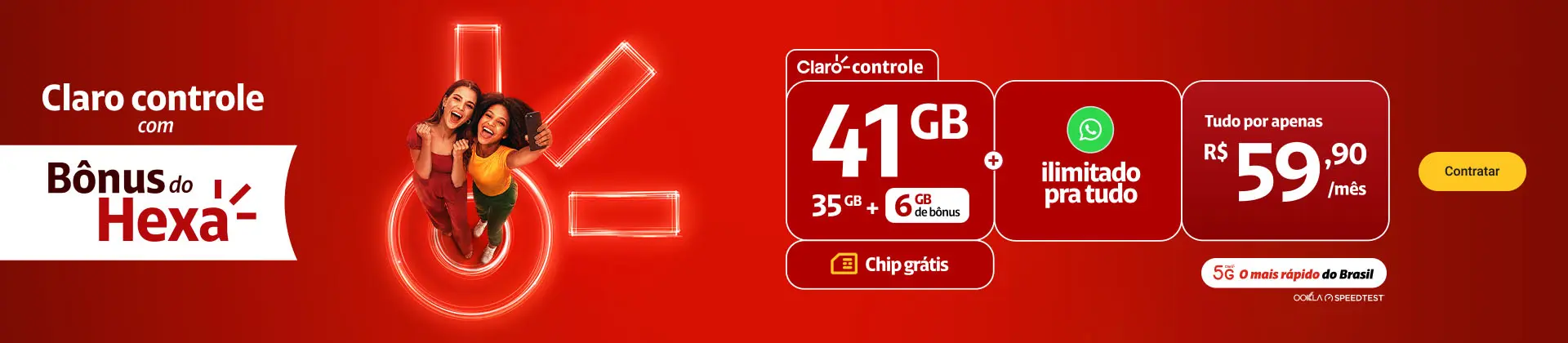 Imagem ilustrativa Claro controle