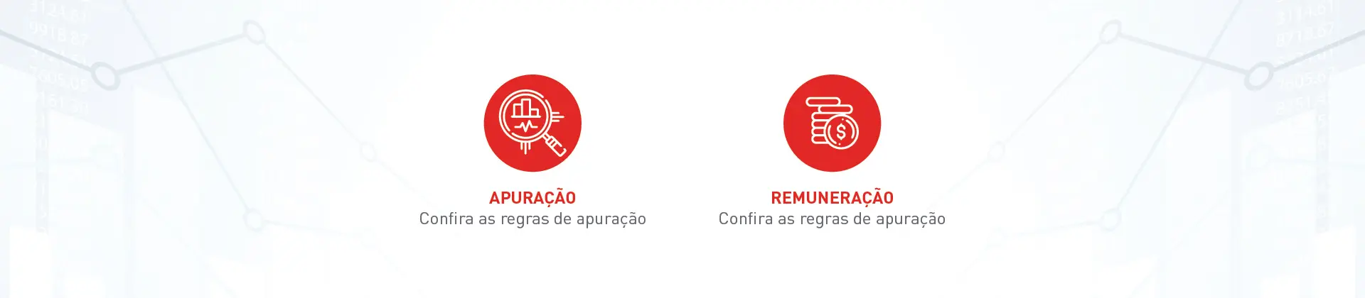 Imagem demonstra Apuração e Remuneração.