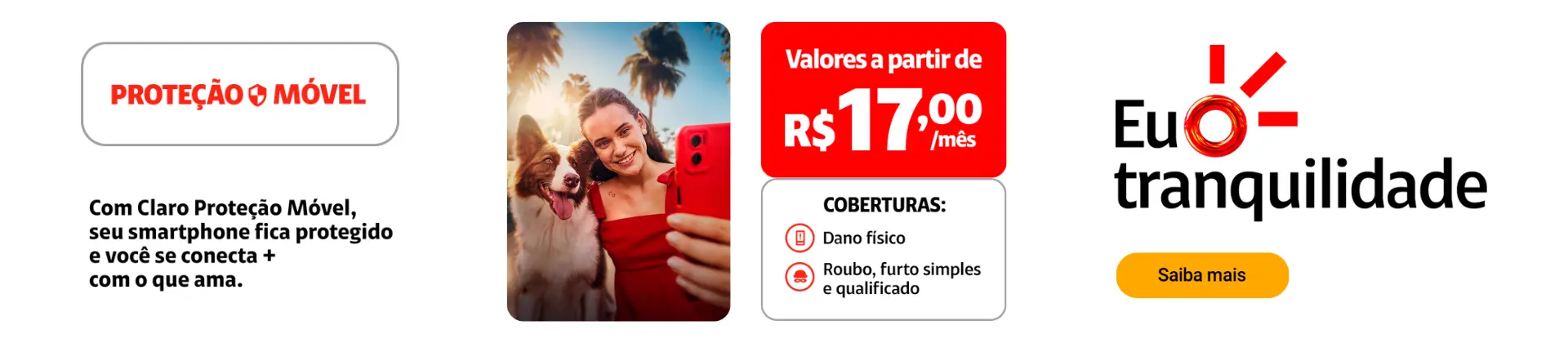 Proteção Móvel: Eu amo tranquilidade