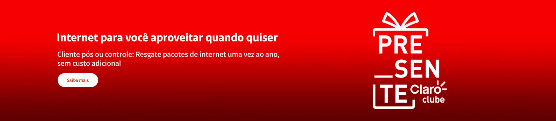 Presente Claro clube.