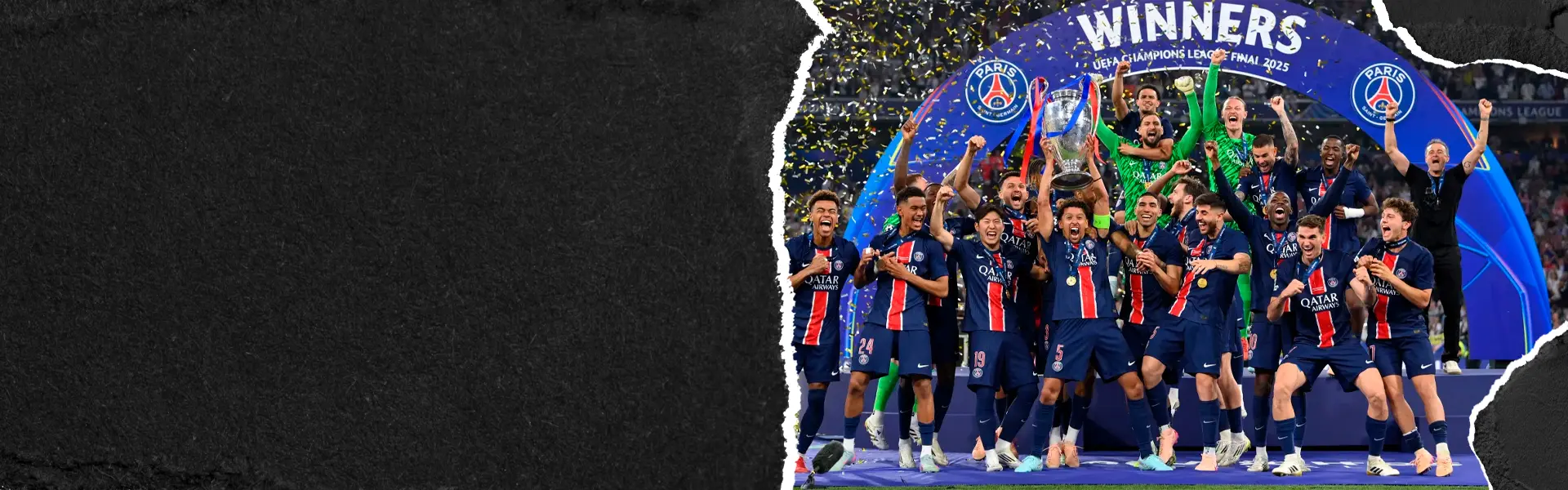 Vencedor da UEFA Champions League 24/25 Vencedor da UEFA Champions League 24/25