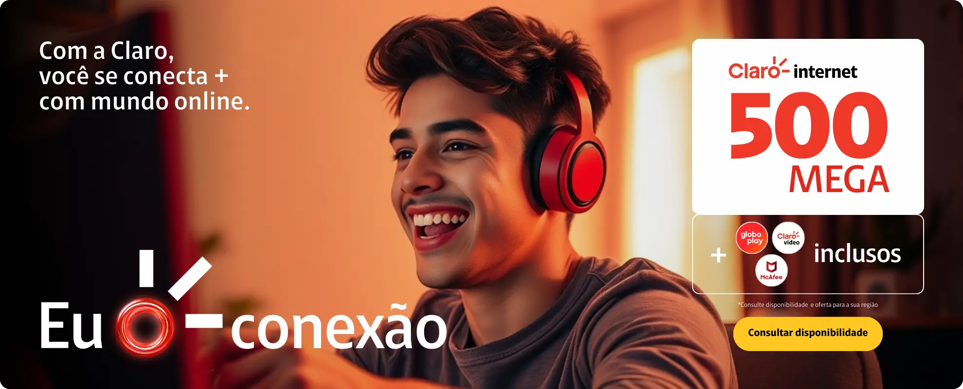 Assinar internet 500 Mega com a Claro 