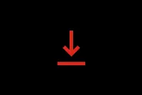 Imagem com fundo preto com uma seta vermelha como simbolo de baixar seus conteúdos