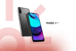 Saiba mais sobre o Motorola E20