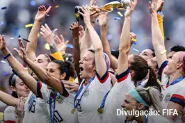 A seleção dos Estados Unidos foi campeã da Copa do Mundo da FIFA Feminina 2019