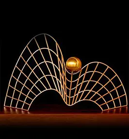 Imagem troféu Rio Open.