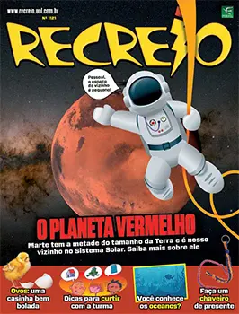 Imagem da capa da revista Recreio