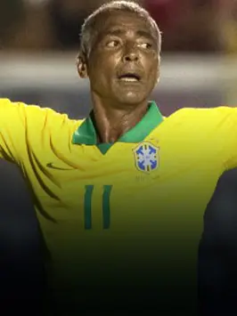 Imagem do ex-jogador Romário.