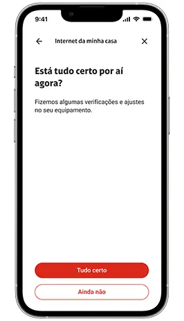 Suporte técnico no app. Passo 04.