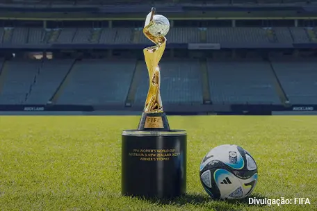 Taça da Copa do Mundo Feminina da FIFA™ 2023.