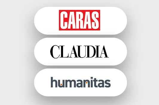 Imagem ilustrativa das revistas inclusas no plano padrão