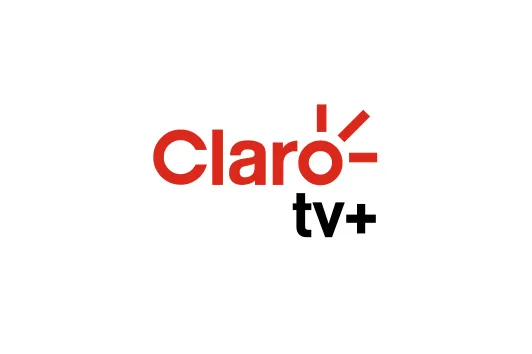 Logo Claro tv+.