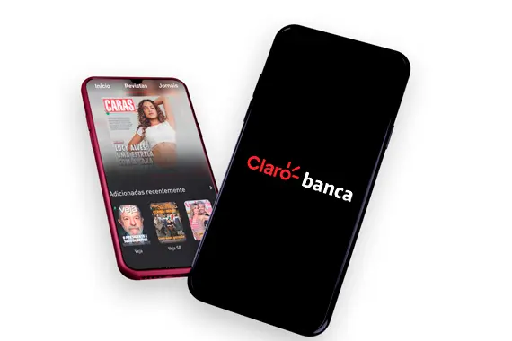 Imagem ilustrativa Claro banca experimente