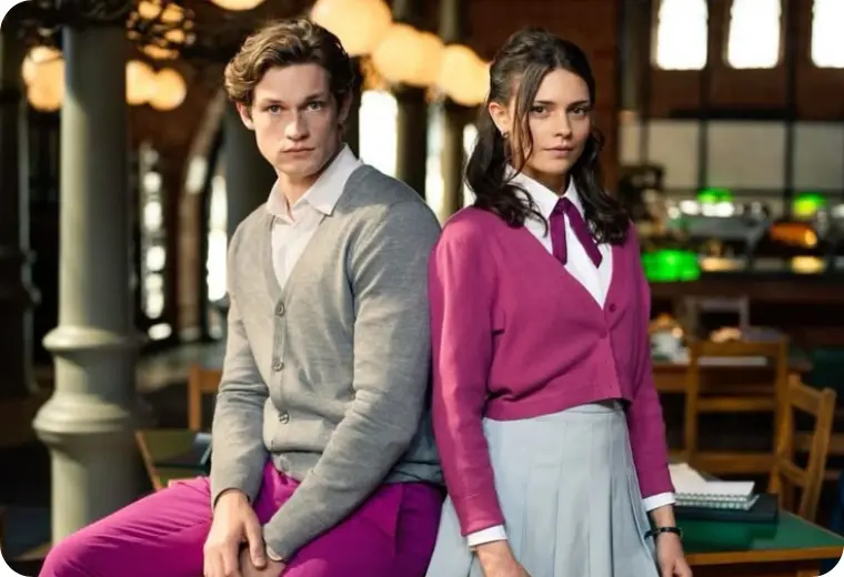 Onde assistir Maxton Hall – O Mundo entre Nós com os atores Damian Hardung e Harriet Herbig-Matten