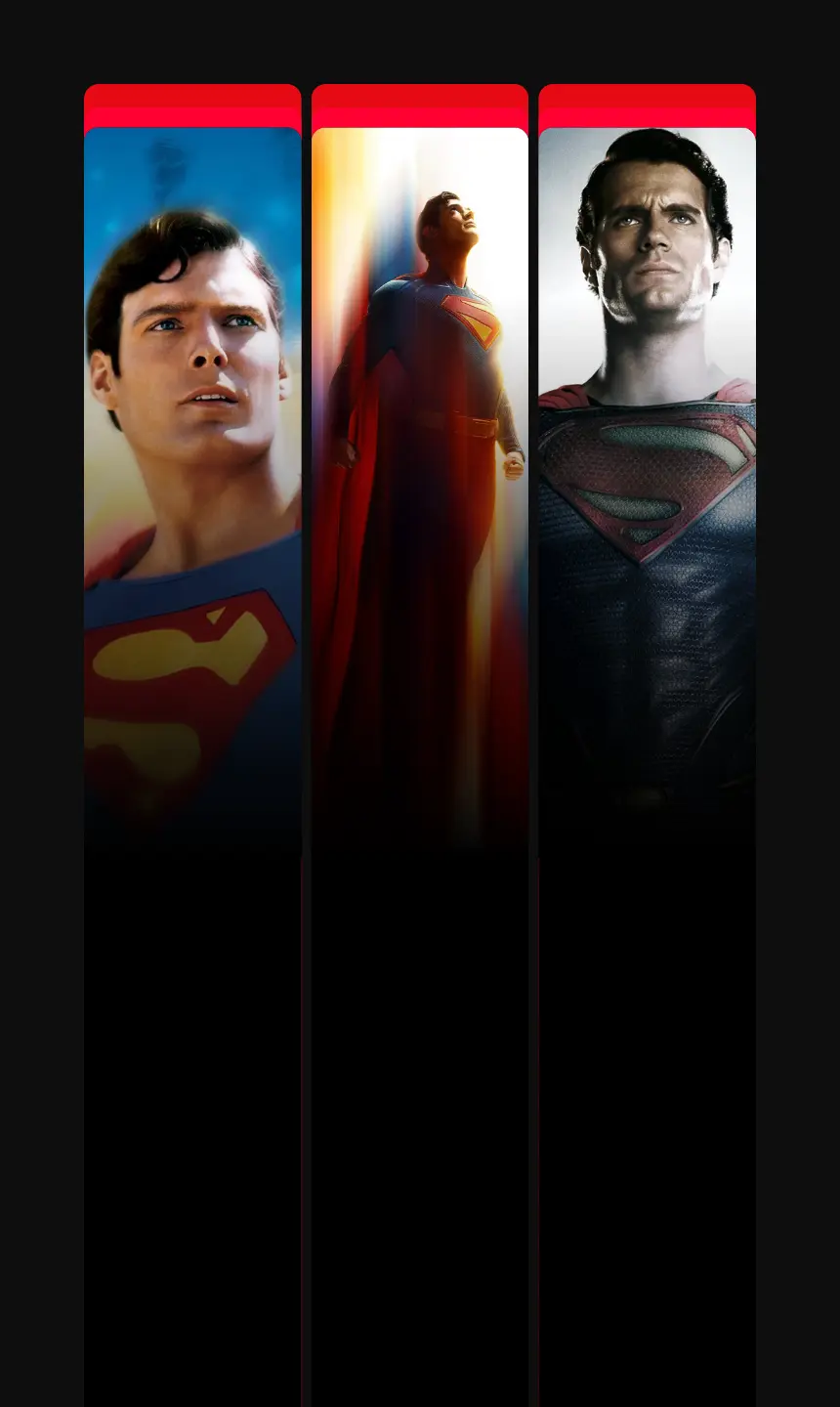 Onde assistir a todos os filmes do Superman Online