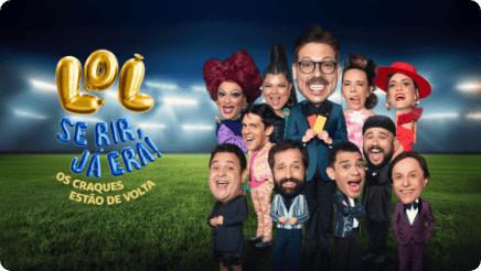 lol se rir já era.