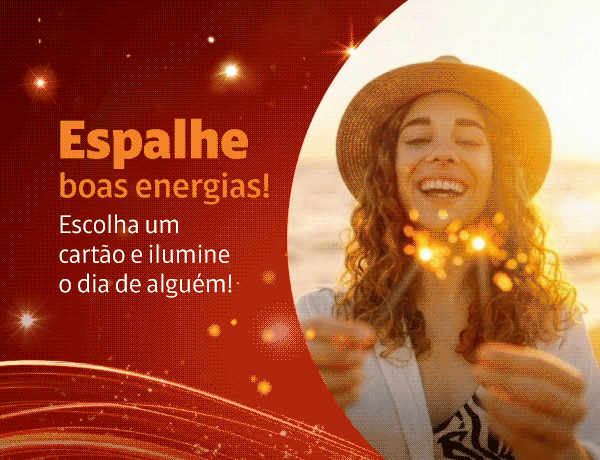 Espalhe boas energias!
