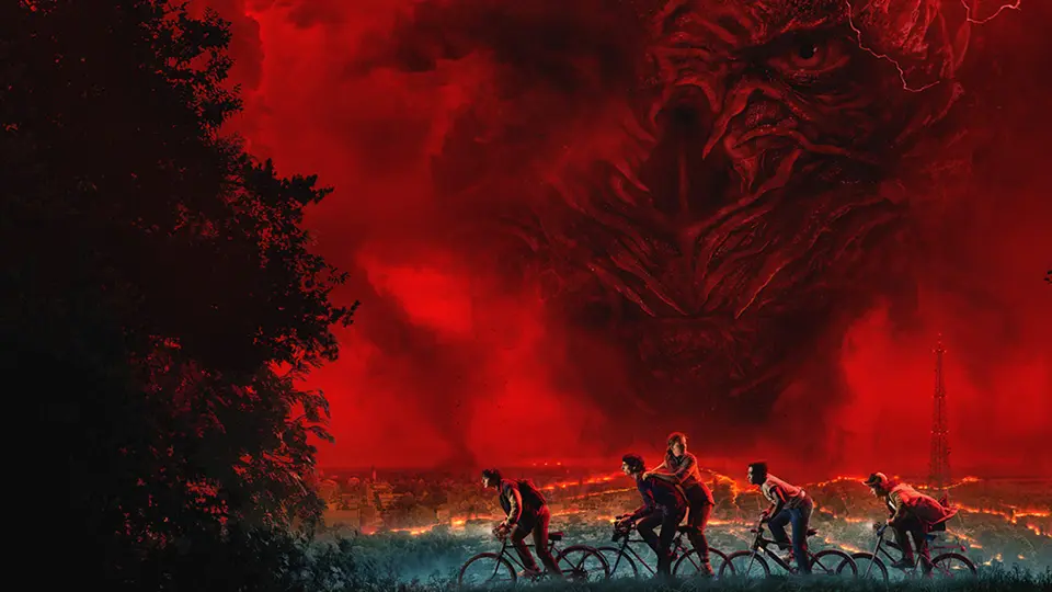 Imagem da série Stranger Things