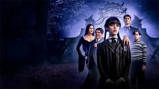 Imagem da série Wandinha