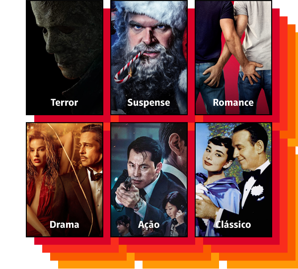 Terror. Suspense. Romance. Drama. Ação. Clássico