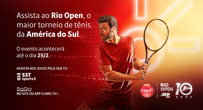 Rio Open 10 anos.