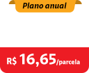 Plano anual. Logo Paramount+. R$ 16,65 por parcela