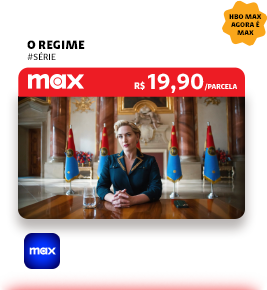 O Regime. Max. R$19,90/parcela.