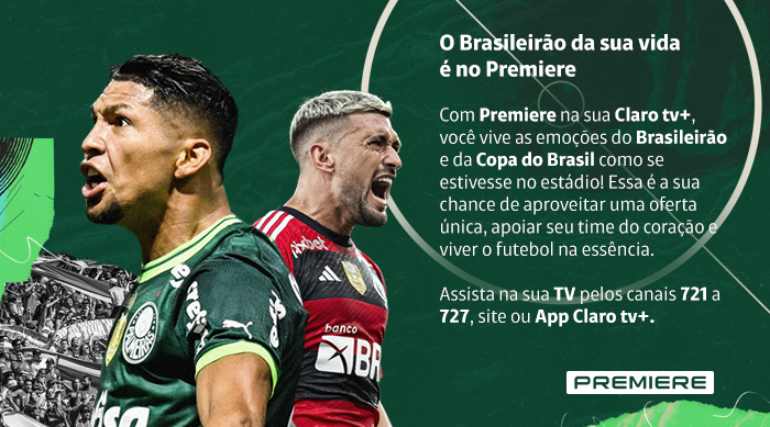 O Brasileirão da sua vida é no Premiere.