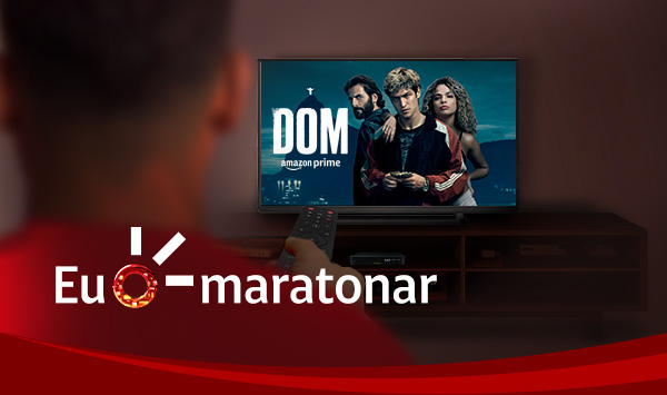 Eu amo maratonar. DOM.